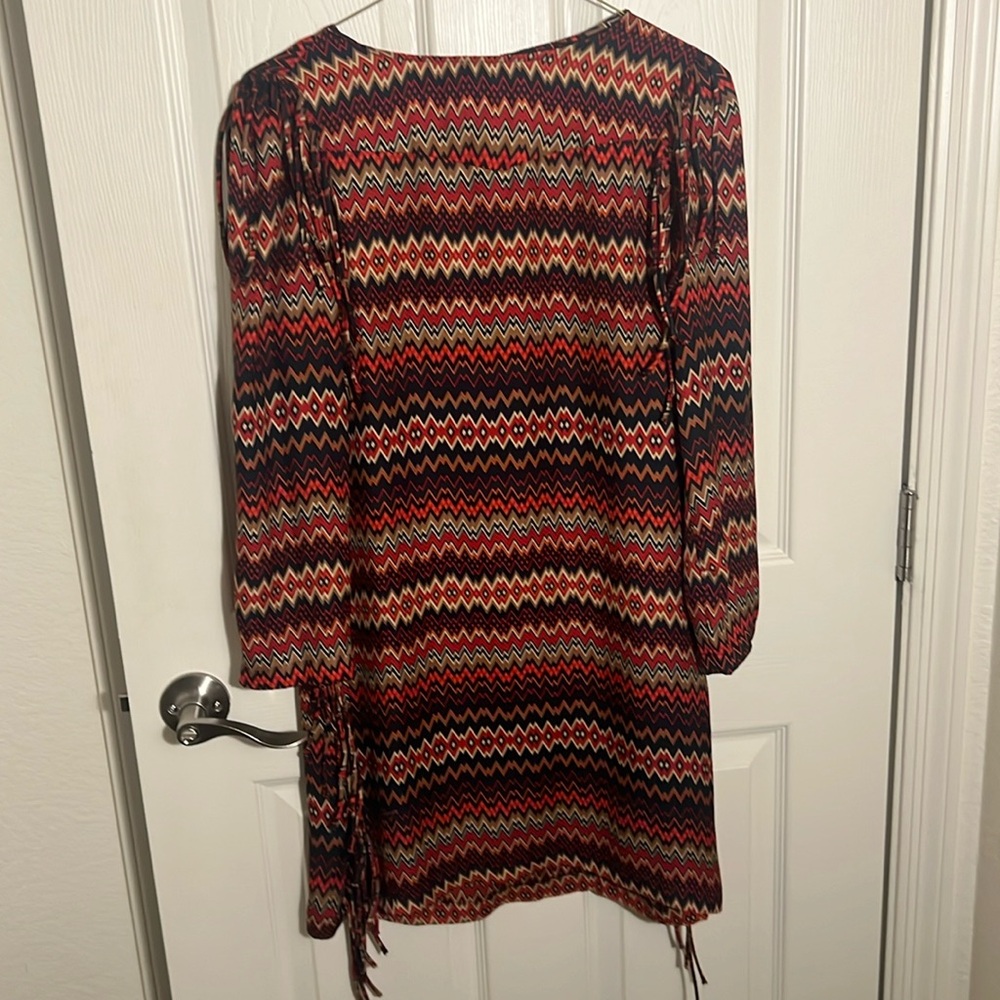 Zara Fringe Detailed Dress